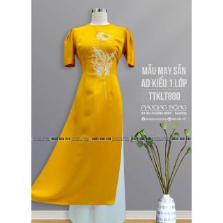 Áo Dài Phom Trẻ Vải Tafta TTKLT800